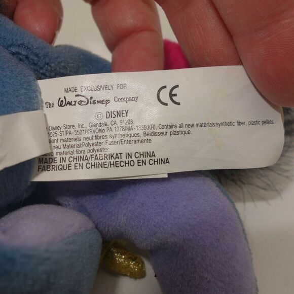 Disney Store Exclusive Eeyore Cupid Mini Bean Bag 9" Plush Winnie the Pooh - Picture 6 of 6